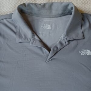 The North Face Men's Light Gray Polo Shirt